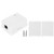 2pcs RJ45-8P8C CAT6 Surface Mount Box Desktop Information Junction Box Single Port Shielded Networks Surface Mounted