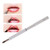Makeup Tool Cosmetic Brush Soft for Makeup Beginners for Woman-Silver-