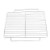 Barbecue Rack Net - Stainless Steel Non-Stick Barbecue BBQ Rack Baking Wire Mesh Grill-Large-