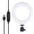 DAUERHAFT Video Fill Light LED Dimmable Ring Light for Advertisement Photography for Outdoor Photo Light