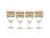 Fiesta Cobalt Stripe 15-Ounce All Purpose Goblet Glass (Set of 4)