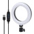 DAUERHAFT Ring Light Retractable for Outdoor Photo Light for Advertisement Photography