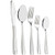 Cand 60-Piece Stainless Steel Flatware Set, Service for 12