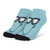 Women s Filburt Shellbach Pessimistic Turtle Nerdy Blue Ankle Socks Non Slip Low Cut Sock