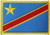Flagline Democratic Republic of Congo - Country Rectangular Patch