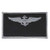 Navy Aviation Pilot Silver Wings Black Patch