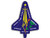 American Vinyl Shuttle Shaped Space Mission STS 107 Sticker -Colombia NASA Logo Insignia Patch Design-