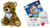 Make Your Own Stuffed Animal Cuddly Cheetah Kit 16 inch- No Sew - Kit with Cute Backpack!