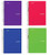 Five Star Spiral Notebooks, 5 Subject, College Ruled Paper, 180 Sheets, 9-1/2" x 6", Color Will Vary, 4 Pack (06184)