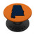 Alabama Auburn Hand-Drawn State Blue and Orange PopSockets Grip and Stand for Phones and Tablets