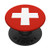 Switzerland Flag Gift  Swiss National Country Flag PopSockets Grip and Stand for Phones and Tablets