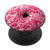 Vibrant Pink Donut Sprinkle Popper PopSockets PopGrip  Swappable Grip for Phones  and  Tablets