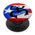Coqui Taino with Puerto Rico Flag PopSockets Grip and Stand for Phones and Tablets