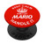 Keep Calm And Let Mario Handle It Red PopSockets PopGrip  Swappable Grip for Phones  and  Tablets