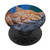 Cat Sleeping Red Orange Meow Collapsible Kitty Pop Out Mount PopSockets PopGrip  Swappable Grip for Phones  and  Tablets