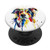 Watercolor Colorful Dog Print Pop Mount Socket PopSockets PopGrip  Swappable Grip for Phones  and  Tablets