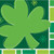 Amscan Spring Clover Beverage Napkins -16ct-