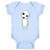 Pop Threads Forest Spirit Light Blue 6M Infant Baby Boy Girl Bodysuit
