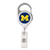 Michigan Wolverines Retractable Premium Badge Holder