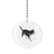 Gotham Decor Grey Tabby Cat Fan Light Pull