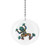 Mexican Talavera Design Frog Fan Light Pull