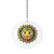 Gotham Decor Mexican Talavera Design Black Sun Fan Light Pull