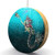 Pretty Poison Mermaid Hardwood Oak Fan Light Pull