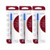 Cross Selectip Porous Point Pen Refills, Medium Point, Blue Ink, Pack of 6