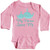 inktastic My Nonna Loves Me Long Sleeve Creeper Newborn Light Pink