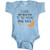 inktastic I Love My Big Sis to The Moon Infant Creeper Newborn Light Blue 29627