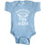 inktastic Handpicked for Earth by My Infant Creeper Newborn Light Blue 372ae