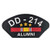 US Veteran Patch - DD 214 Alumni National Service Ribbon