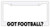 Dots Gifts Got Football White Plastic License Plate Frame DG