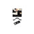 Eckler s Premier Quality Products 25-105873 - Corvette Console Door Button And Spring Repair Kit