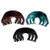 Lurrose Large Hair Claw Clips  3pcs Strong Hold Hair Claw Nonslip Hair Jaw Clips for Women Girls