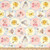 Disney Pooh Everyday Pooh and Friend Names Multi Fabric By The Yard