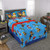 Nickelodeon Paw Patrol Kids Bedding Soft Microfiber Sheet Set, Full Size 4 Piece Pack, Blue/Red Design
