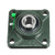 uxcell Pillow Block Cast Bearing UCF204 20mm Mounted Bear Square Flange