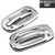 A-PADS 2 Chrome Door Handle Covers for Chevy TAHOE SILVERADO SUBURBAN 2000-2006  and  GMC SIERRA 1999-2006   YUKON 00-06 - WITH Passenger Keyhole