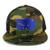 Armycrew Oversize XXL New Alaska State Flag Patch Camo Mesh Snapback Cap - Camo Black
