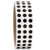 1 4 inch Solid Black Round Color Coding Circle Dot Labels on a Roll  1000 Stickers  .25 inch Diameter