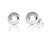Premium Sterling Silver Ball Stud Earrings with 5mm Backings -7mm-