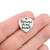 Memorial Stainless Steel Charm - Forever in My Heart - Exclusive Line - Quantity Options - BFS600