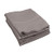 Blue Nile Mills Standard Pillowcases 500-Thread Soft Cotton 2-Piece Set Grey