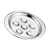 DOITOOL Stainless Steel Escargot Plates Snail Mushroom Escargot Dish 6 Holes Compartments Snail Plate Escargot Baking Dishes Tablewares for Kitchen Home Restaurant BBQ