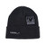 WITHMOONS Knitted Beanie Hat Keith Haring Heart Patch Watch Cap CR51090 -Charcoal-