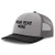 Richardson Mesh Trucker Hat Custom Personalized Text Polyester Baseball Cap Snapback Silver Black