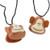 Brush  Floss  Smile Tooth Holder Necklaces - Prizes and Giveaways - 48 per Pack