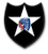 US Army 2nd Infantry Division Patch Decal Sticker 3.8 inch
