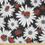 Ambesonne Ladybug Fabric by The Yard  Insects Chamomile Bouquets Spring Inspired Flourishing Revival Theme  Microfiber Fabric for Arts and Crafts Textiles  and  Decor  1 Yard  Coral Black